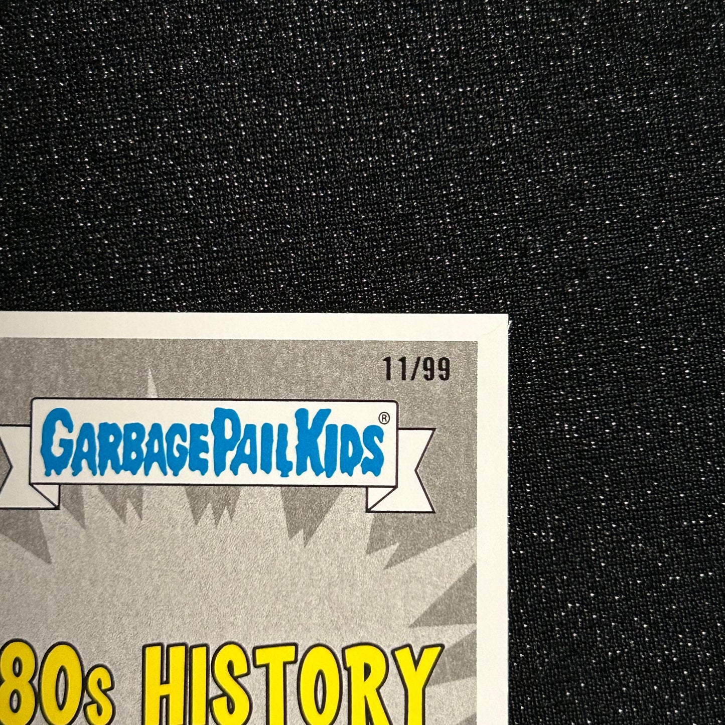 2018 GARBAGE PAIL KIDS WE HATE THE 80's: RIPPIN' REAGAN 2b BLUE SPIT 11/99 - NM