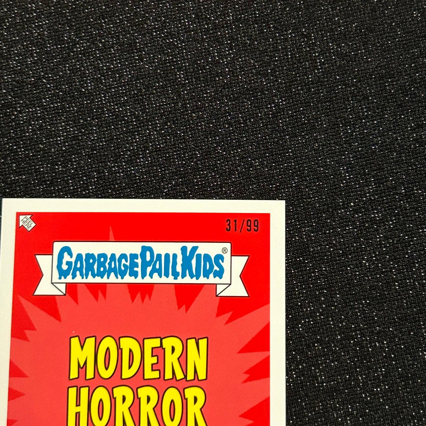 2018 GARBAGE PAIL KIDS OH THE HORROR-IBLE: SATAN NICHOLAS 15b SPIT BLUE 31/99 - NM
