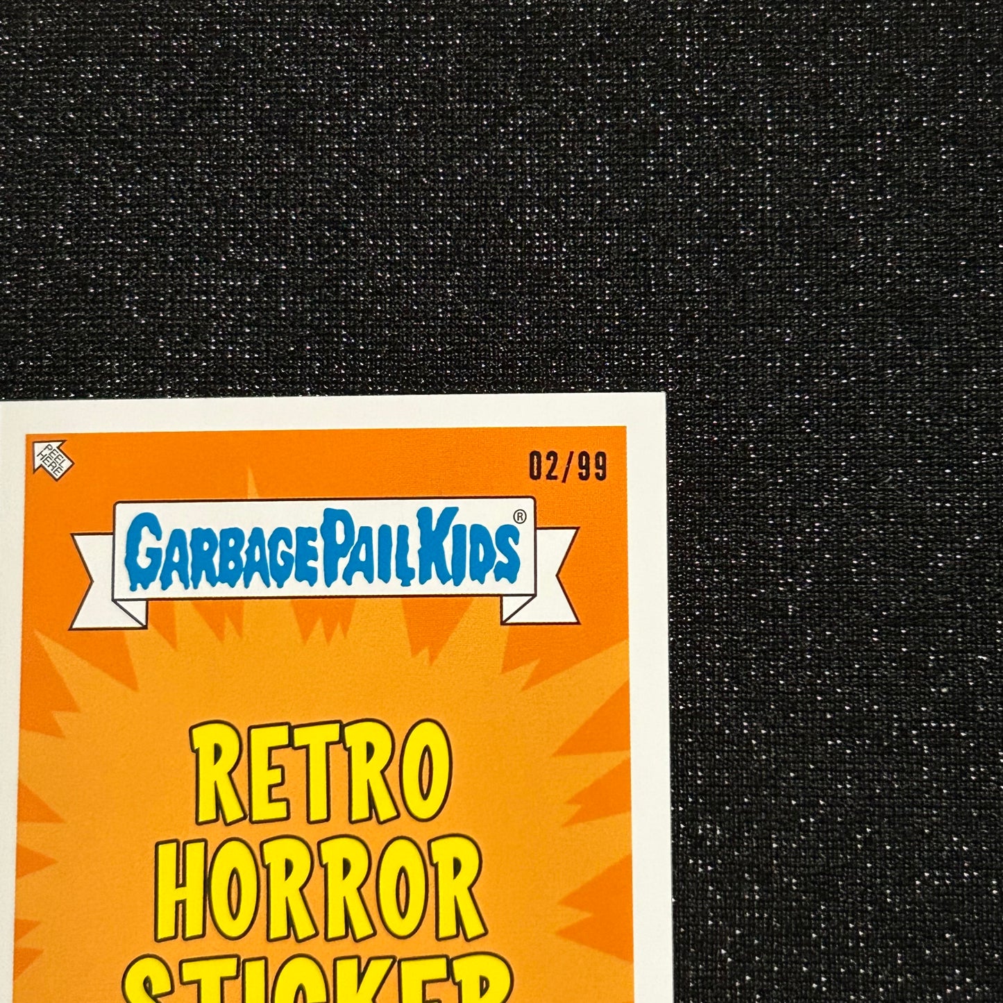 2019 GARBAGE PAIL KIDS REVENGE OF OH THE HORROR-IBLE: DEVILISH DAMIEN 10a SPIT BLUE 02/99 - NM