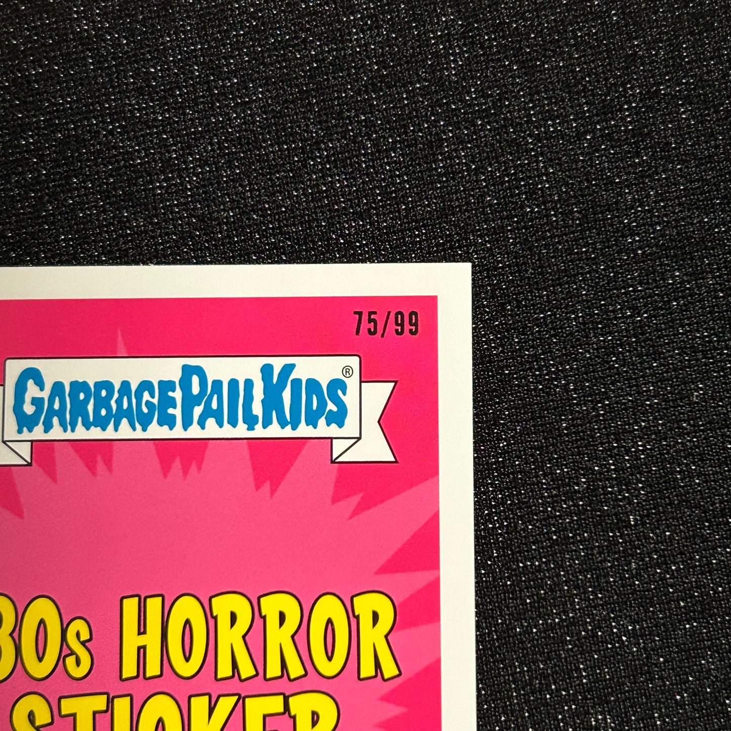 2019 GARBAGE PAIL KIDS REVENGE OF OH THE HORROR-IBLE: REX WRECKS 11a SPIT BLUE 75/99 - NM