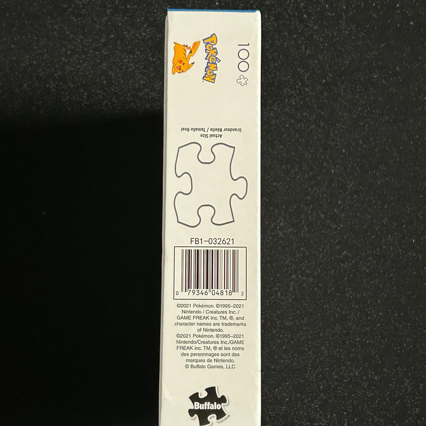 POKÉMON PUZZLE: 100-PIECE PIKACHU PUZZLE