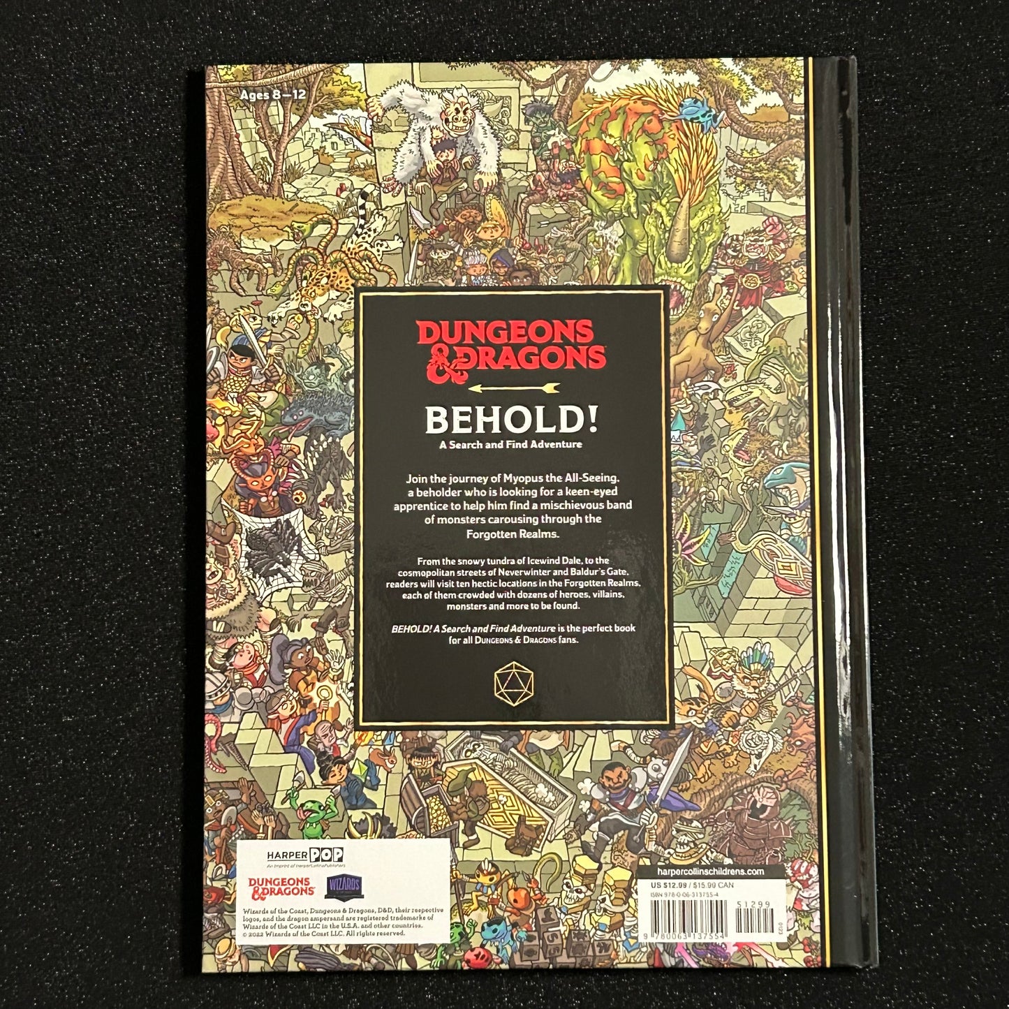 DUNGEONS & DRAGONS: BEHOLD! A SEARCH AND FIND ADVENTURE BOOK
