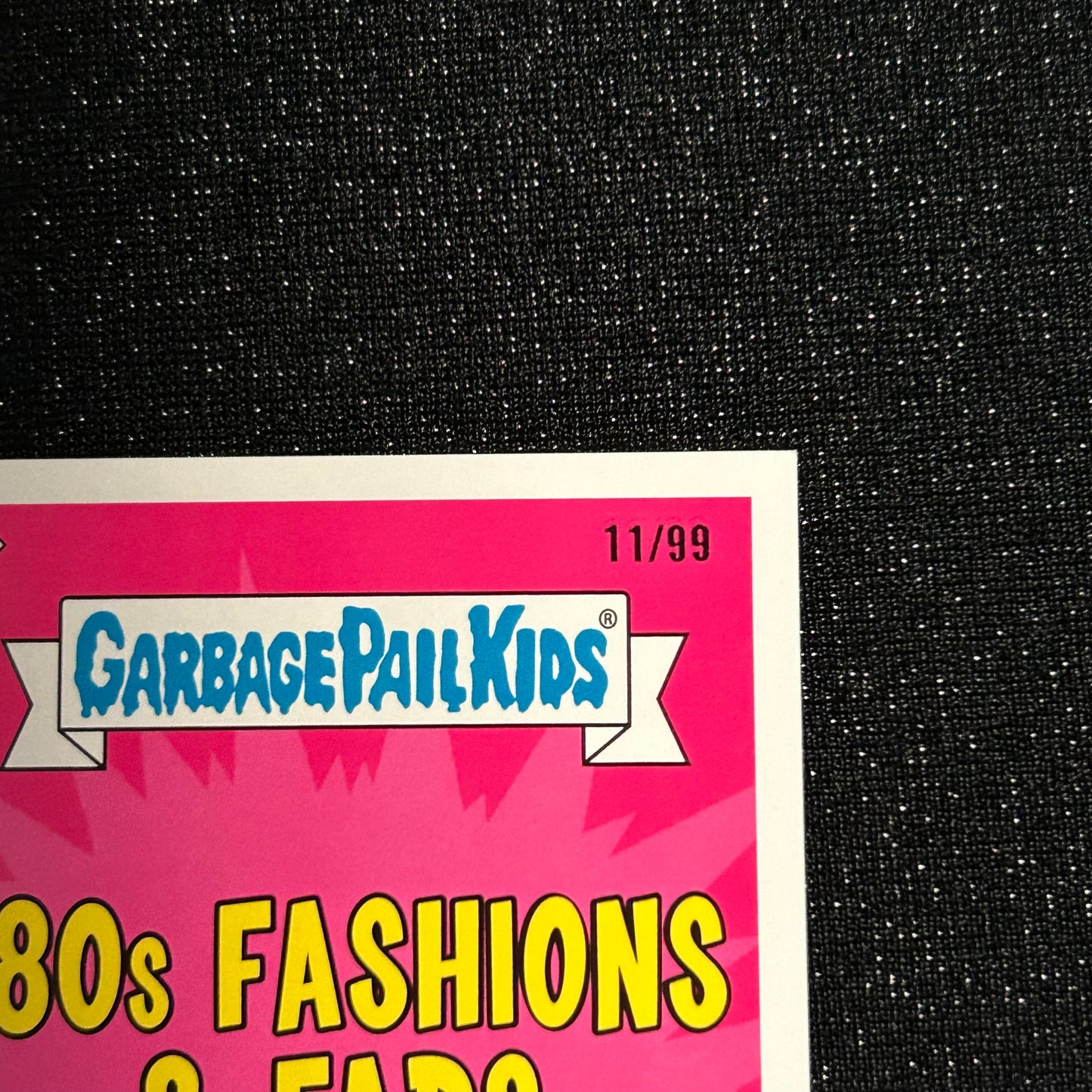 2018 GARBAGE PAIL KIDS WE HATE THE 80's: BIG HAIR SHER 1a BLUE SPIT 11/99 - NM