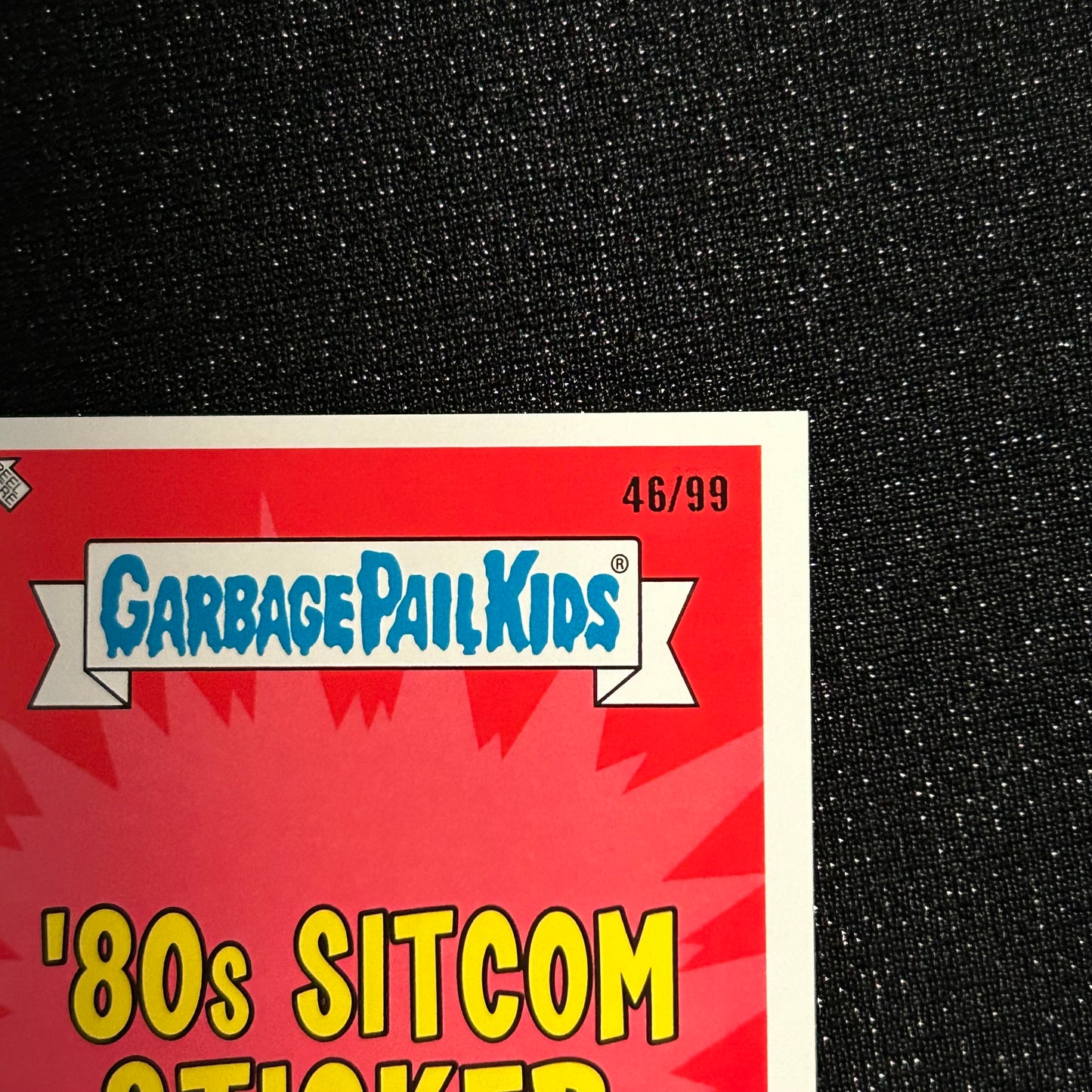 2018 GARBAGE PAIL KIDS WE HATE THE 80's: BIG-HEARTED BEVERLY 6a BLUE SPIT 46/99 - NM