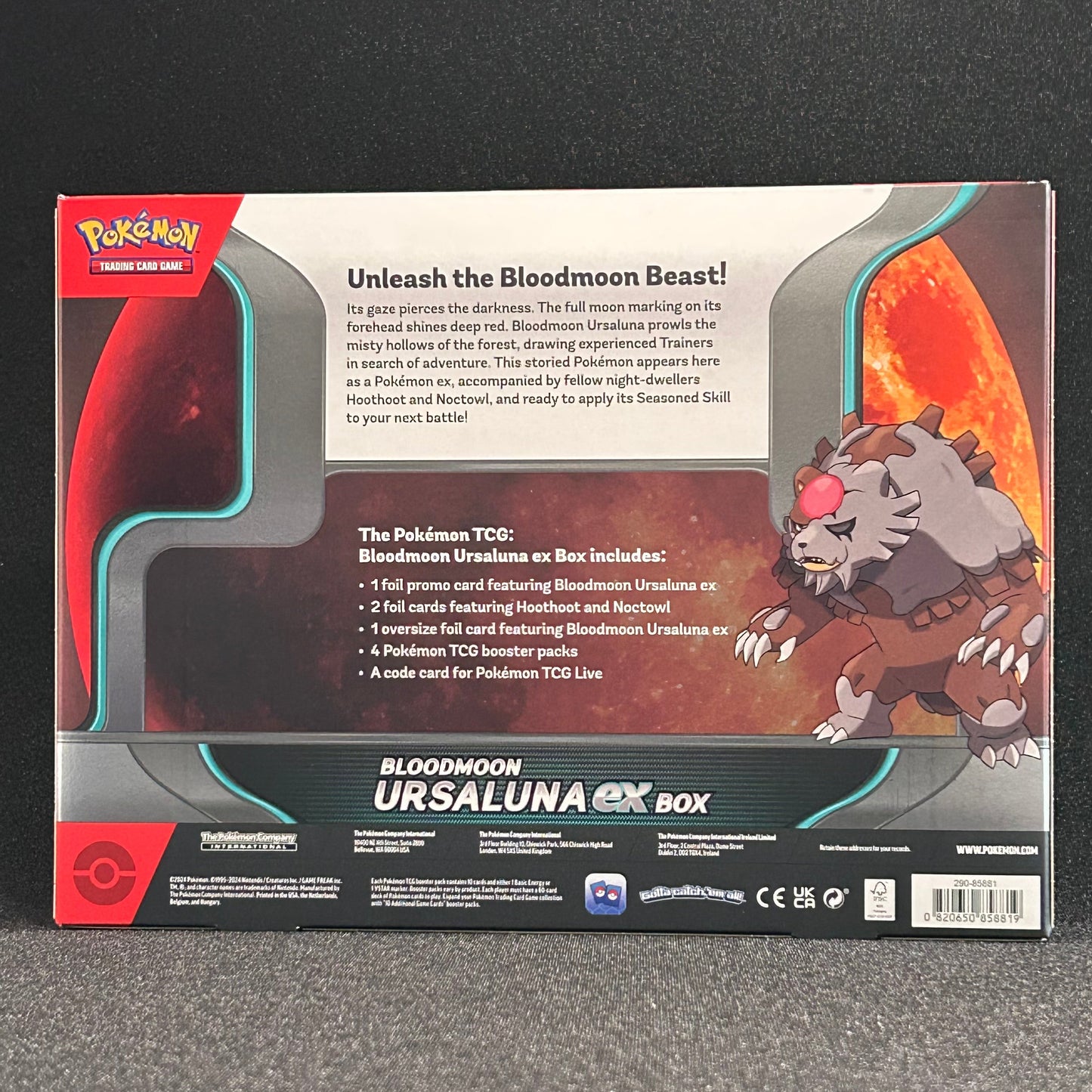POKÉMON TCG: BLOODMOON URSALUNA EX BOX