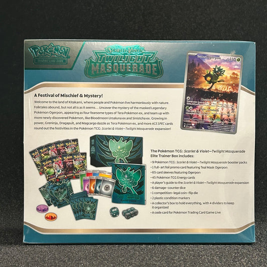 POKÉMON TCG TWILIGHT MASQUERADE: ELITE TRAINER BOX