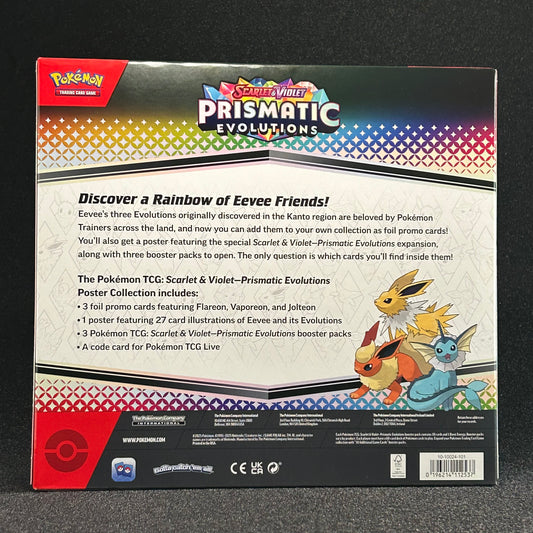 POKÉMON TCG PRISMATIC EVOLUTIONS: POSTER COLLECTION