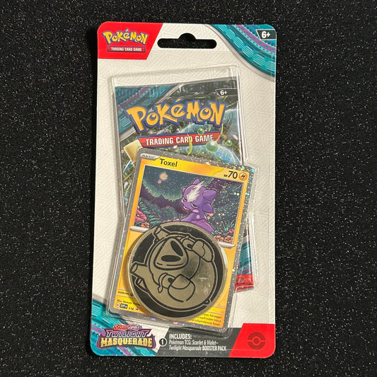 POKÉMON TCG TWILIGHT MASQUERADE: SINGLE PACK BLISTER [Toxel]