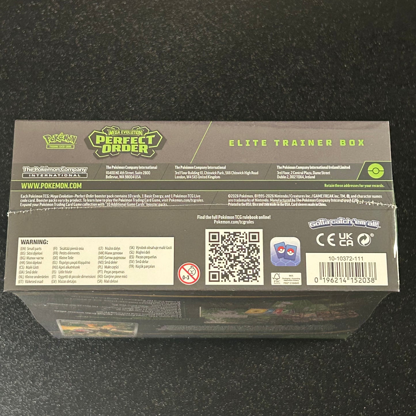 POKÉMON TCG PERFECT ORDER: ELITE TRAINER BOX