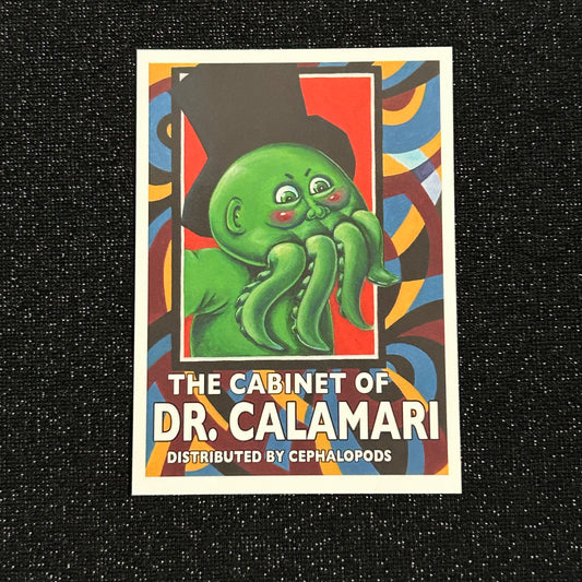 2018 GARBAGE PAIL KIDS OH THE HORROR-IBLE: CABINET OF DR. CALAMARI 1 - NM
