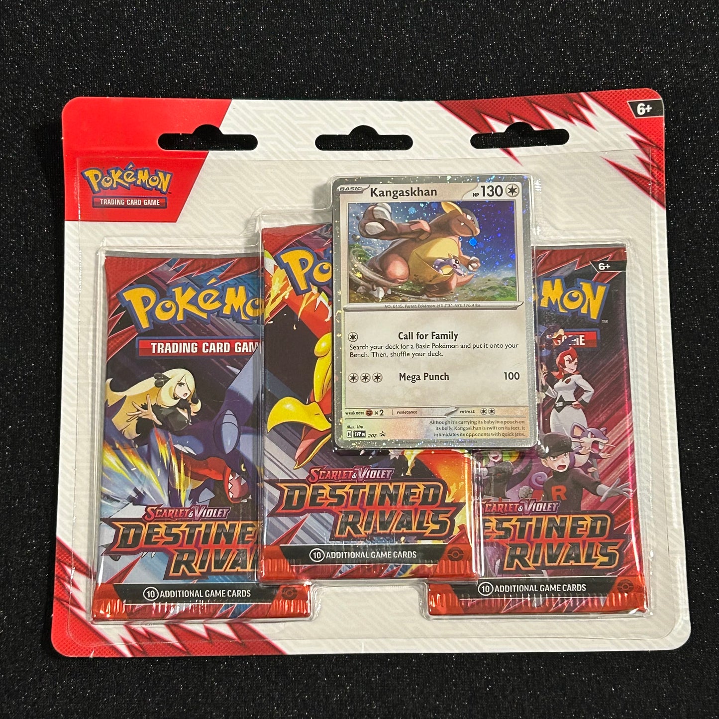 POKÉMON TCG: DESTINED RIVALS 3 PACK BLISTER [KANGASKHAN]