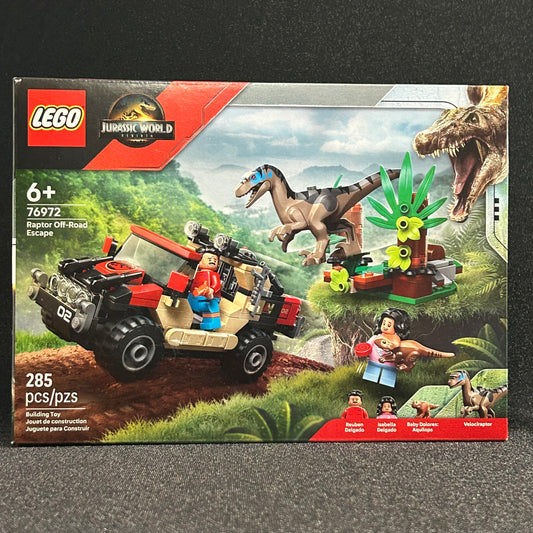 LEGO JURASSIC WORLD 76972: Raptor Off-Road Escape
