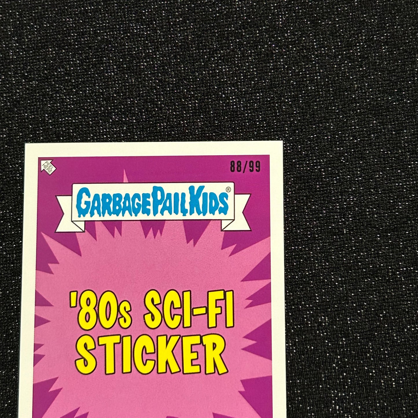 2018 GARBAGE PAIL KIDS OH THE HORROR-IBLE: OBEY JAY2b SPIT BLUE 88/99 - NM