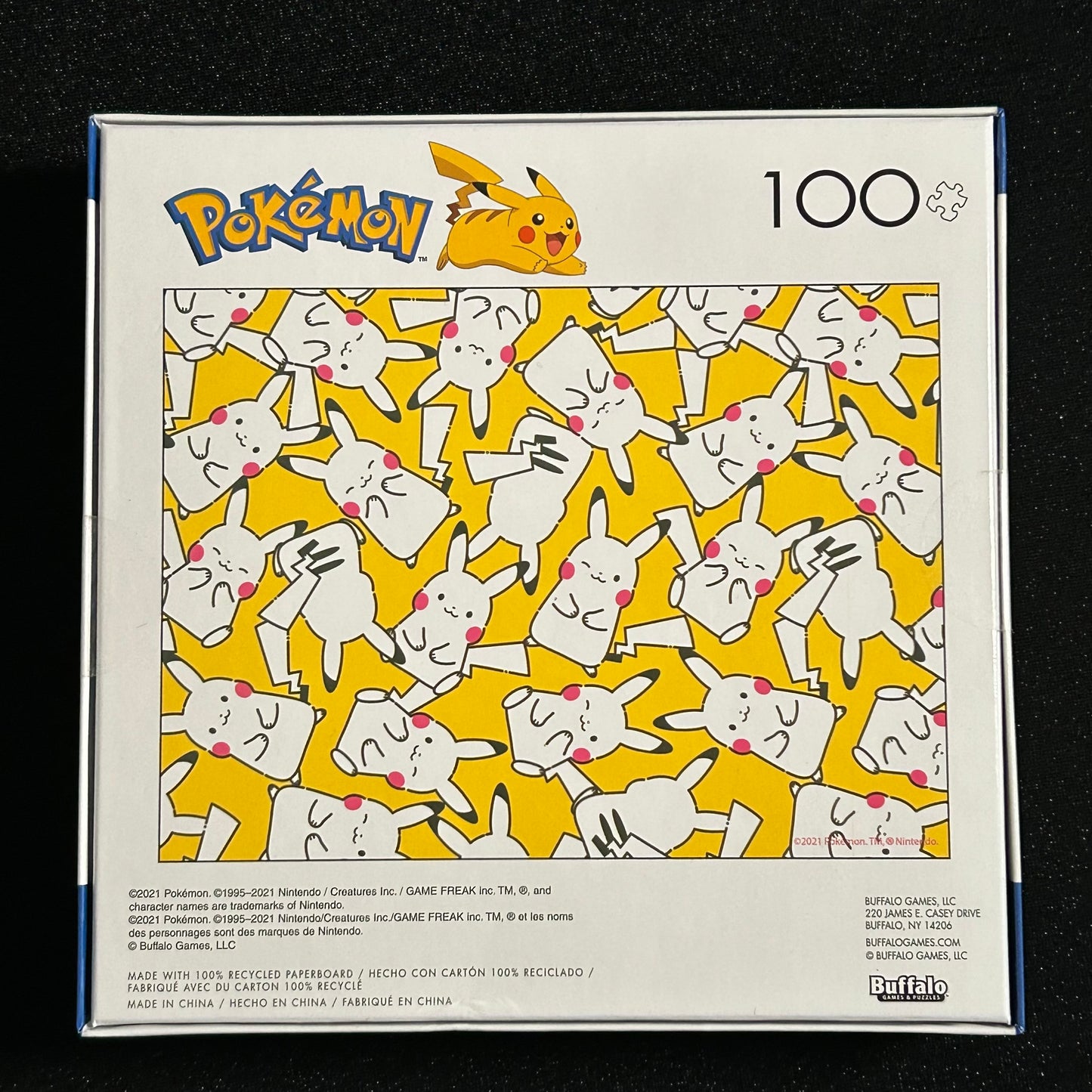 POKÉMON PUZZLE: 100-PIECE PIKACHU PUZZLE