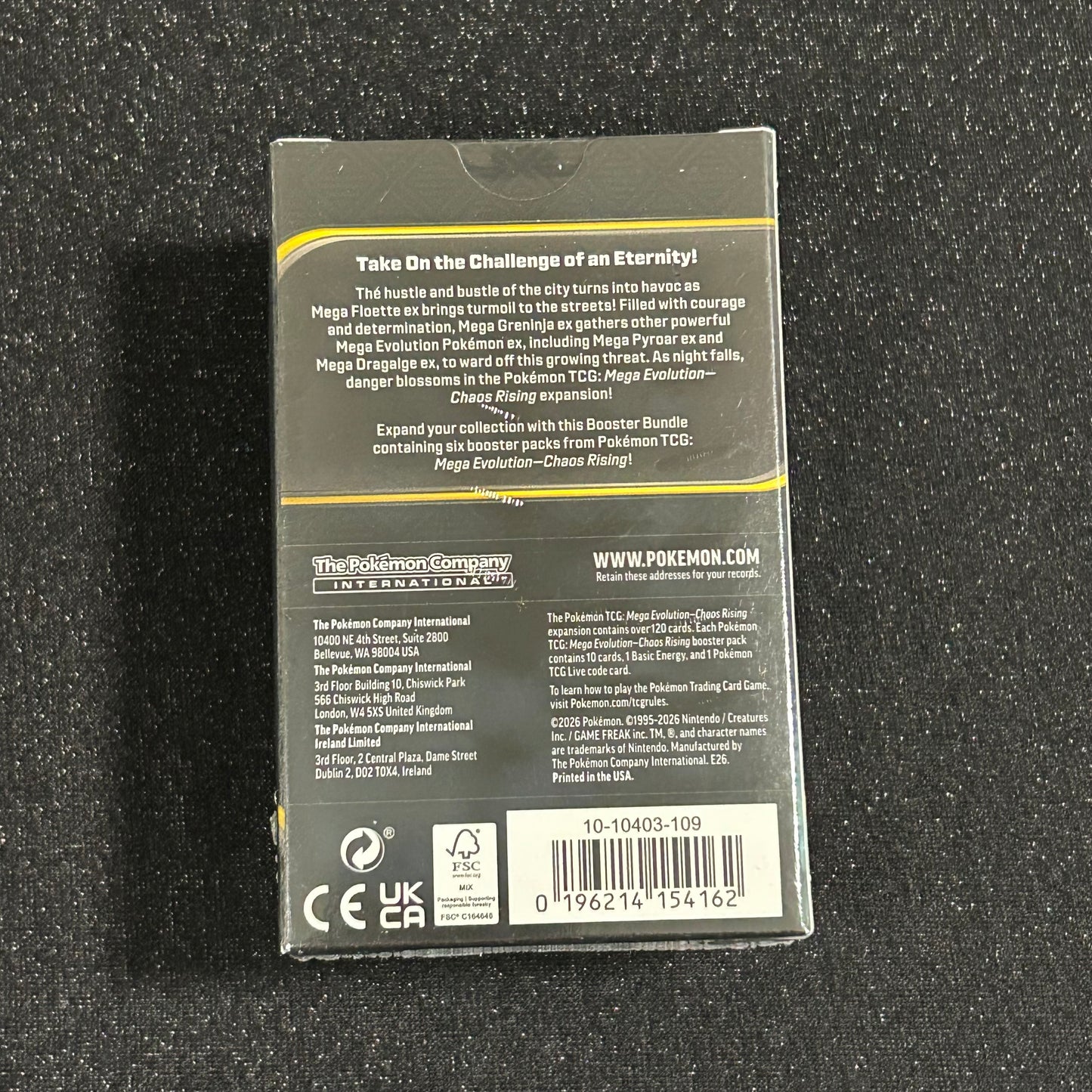 POKÉMON TCG: CHAOS RISING BOOSTER BUNDLE