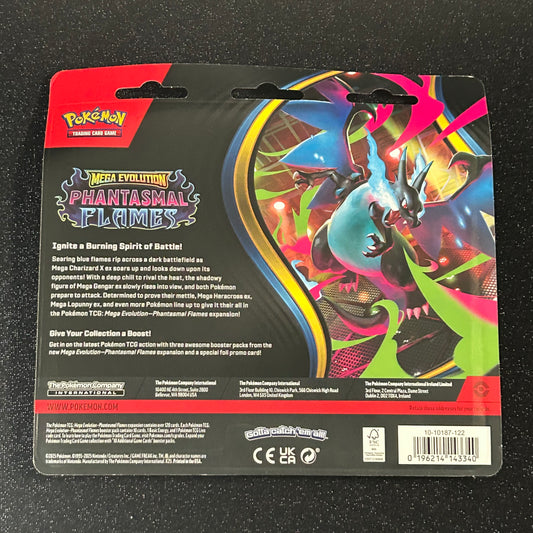 POKÉMON TCG PHANTASMAL FLAMES: 3 PACK BLISTER [Sneasel]