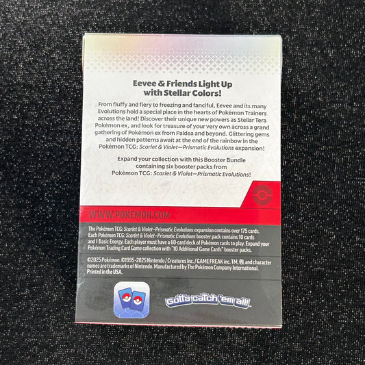 POKÉMON TCG PRISMATIC EVOLUTIONS: BOOSTER BUNDLE