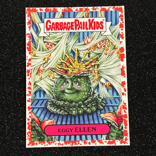 2019 GARBAGE PAIL KIDS REVENGE OF OH THE HORROR-IBLE: EGGY ELLEN 1A BLOODY NOSE RED 37/75 - NM