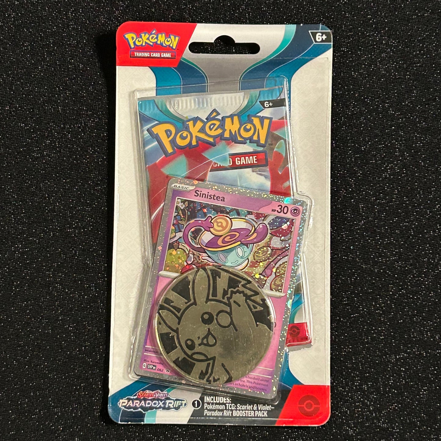 POKÉMON TCG PARADOX RIFT: SINGLE PACK BLISTER [Sinistea]