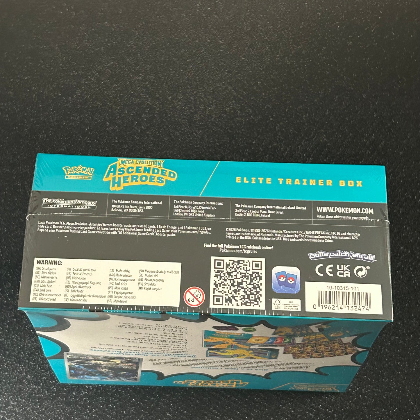 POKÉMON TCG ASCENDED HEROES: ELITE TRAINER BOX