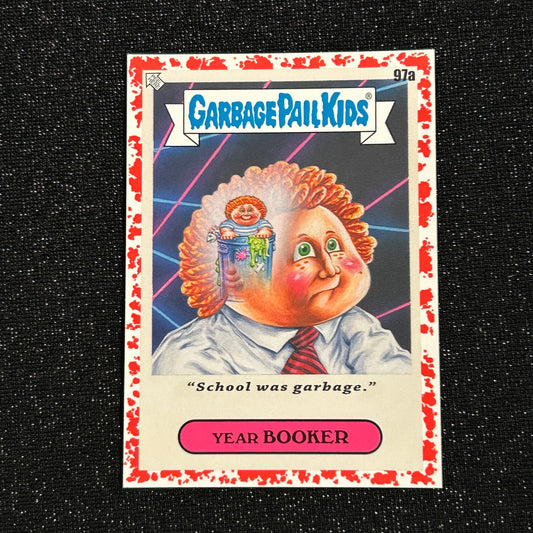 2020 GARBAGE PAIL KIDS LATE TO SCHOOL: YEAR BOOKER 97a BLOODY NOSE RED 03/75 - NM