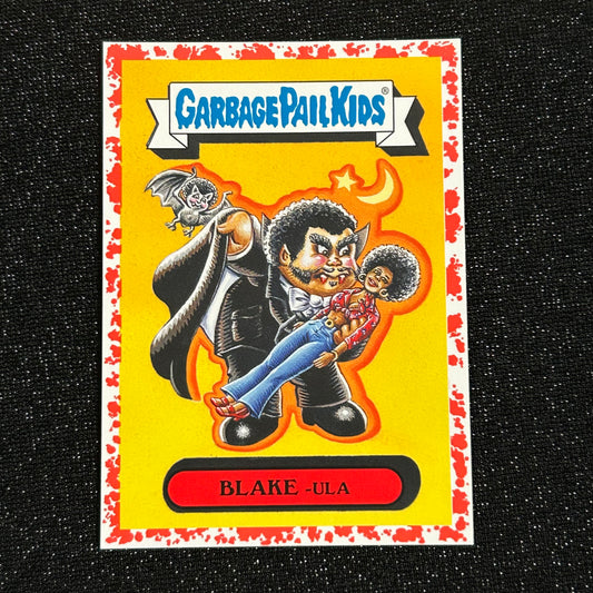 2019 GARBAGE PAIL KIDS REVENGE OF OH THE HORROR-IBLE: BLAKE-ULA 5a BLOODY NOSE RED 59/75 - NM