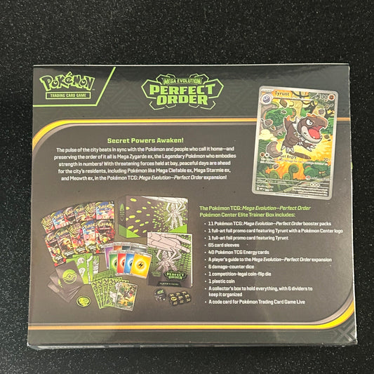 POKÉMON TCG PERFECT ORDER: ELITE TRAINER BOX [POKÉMON  CENTER]
