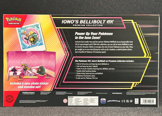 POKÉMON TCG: IONO'S BELLIBOLT EX PREMIUM COLLECTION
