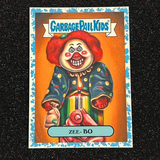 2019 GARBAGE PAIL KIDS WE HATE THE 90's: ZEE-BO 16b BLUE SPIT 31/99 - NM