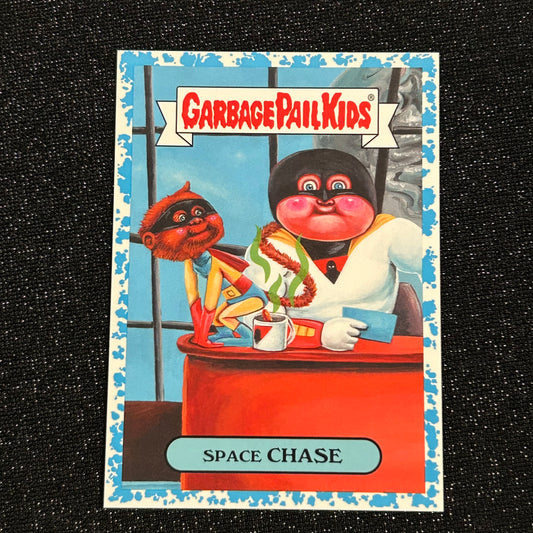 2019 GARBAGE PAIL KIDS WE HATE THE 90's: SPACE CHASE 8a BLUE SPIT 96/99 - NM