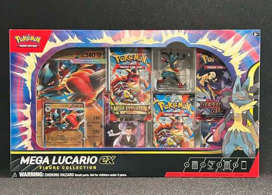 POKÉMON TCG: MEGA LUCARIO EX FIGURE COLLECTION