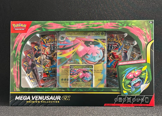 POKÉMON TCG: MEGA VENUSAUR EX PREMIUM COLLECTION 2025