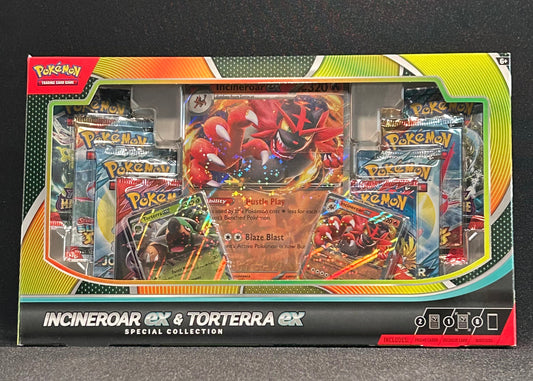 POKÉMON TCG INCINEROAR EX & TORTERRA EX: SPECIAL COLLECTION