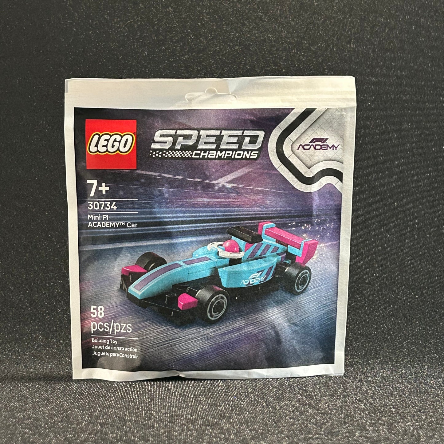 LEGO GWP 30734: Mini F1 ACADEMY Car (Poly Bag)