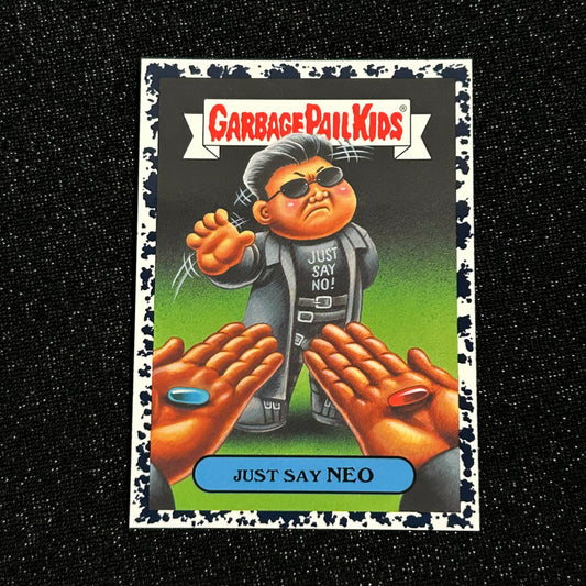 2019 GARBAGE PAIL KIDS WE HATE THE 90's: JUST SAY NEO BLACK & BRUISED - NM