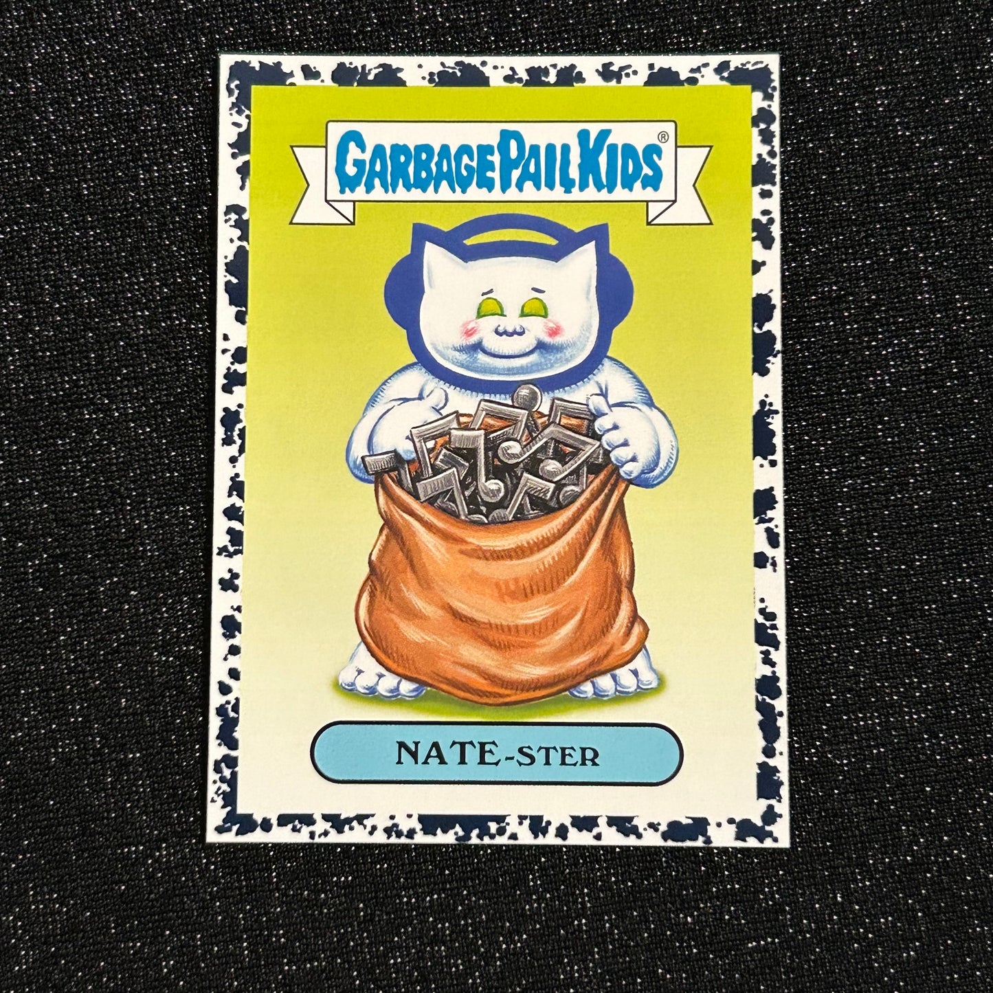 2019 GARBAGE PAIL KIDS WE HATE THE 90's: NATE-STER 8a BLACK & BRUISED - NM
