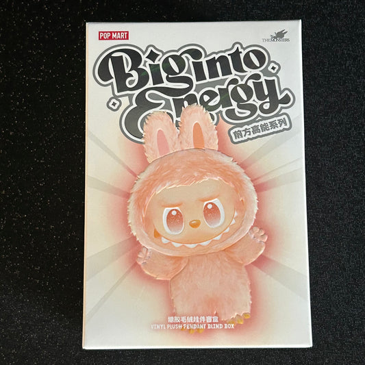 BIG INTO ENERGY SERIES LABUBU: Vinyl Plush Pendant [BLIND BOX]