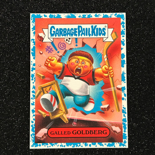 2018 GARBAGE PAIL KIDS WE HATE THE 80's: GALLED GOLDBERG 4b BLUE SPIT 85/99 - NM