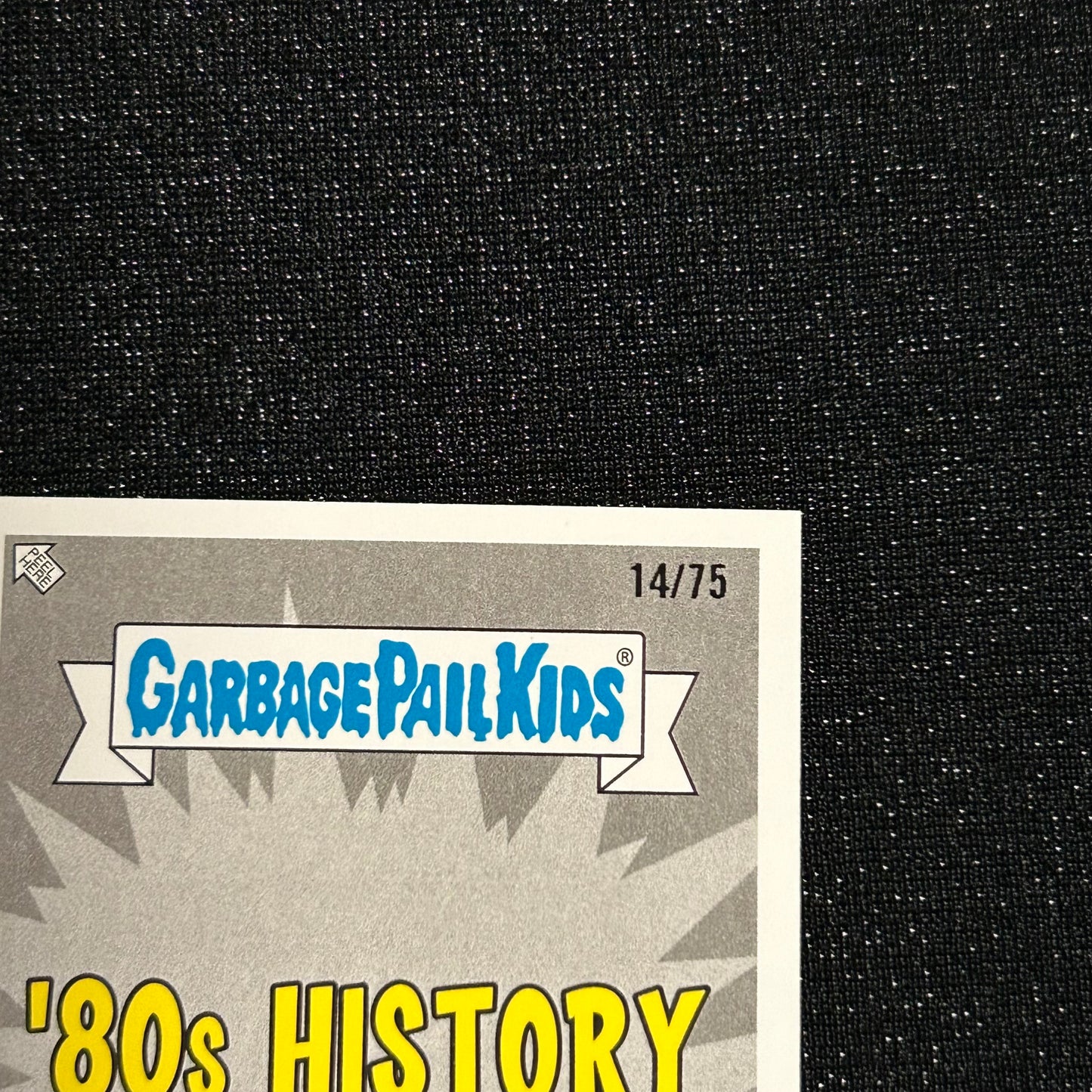 2018 GARBAGE PAIL KIDS WE HATE THE 80's: NUCLEAR ESCALA-SEAN 5b BLOODY NOSE RED 14/75 - NM