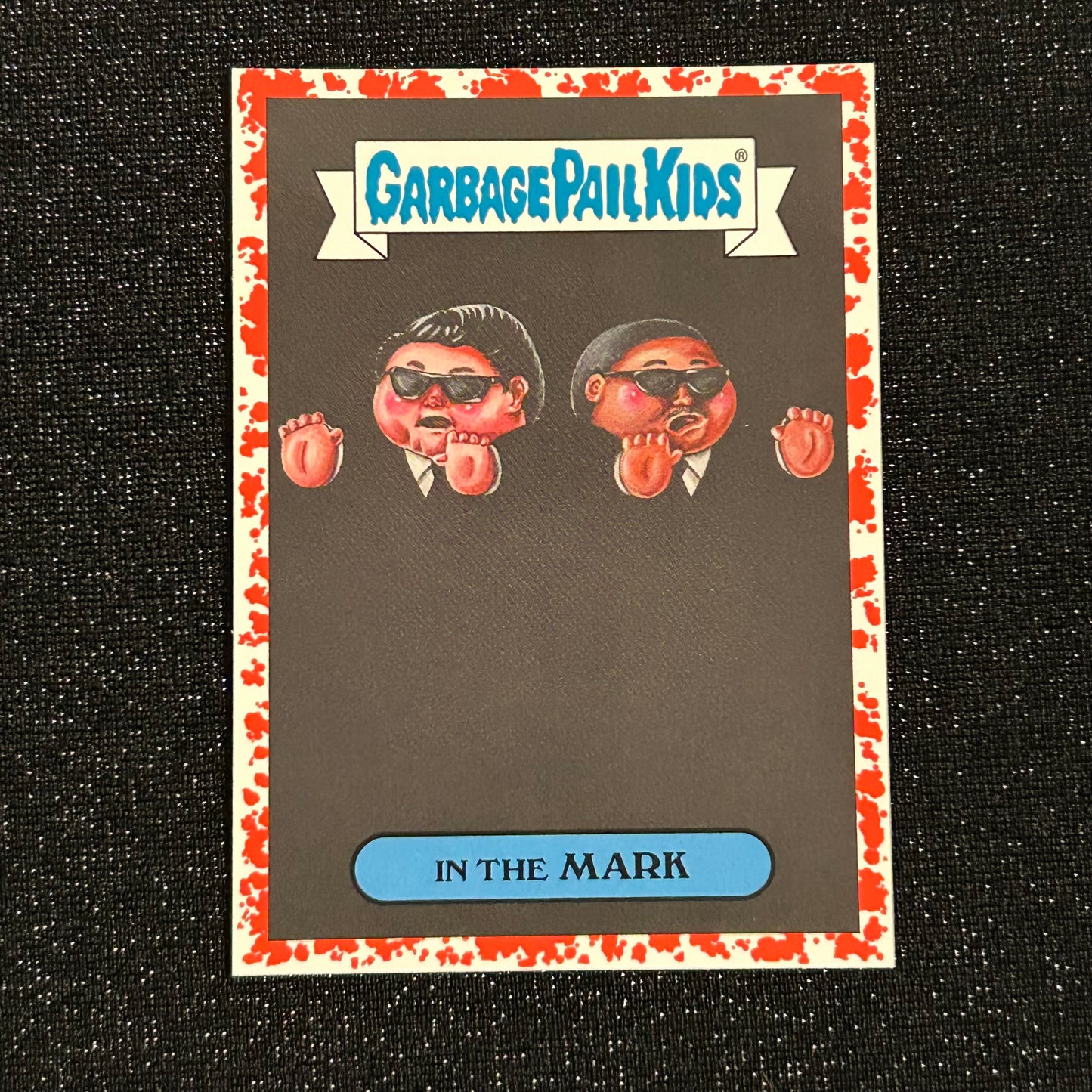 2019 GARBAGE PAIL KIDS WE HATE THE 90's: IN THE MARK 13b BLOODY NOSE RED 32/75 - NM
