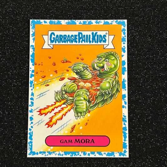 2018 GARBAGE PAIL KIDS OH THE HORROR-IBLE: GAM MORA 3a SPIT BLUE 75/99 - NM