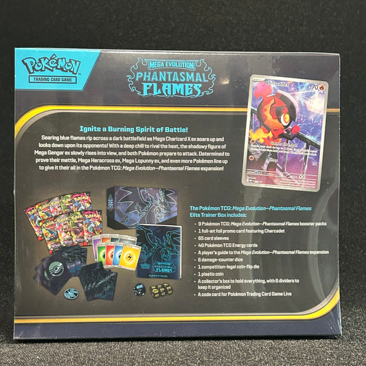 POKÉMON TCG PHANTASMAL FLAMES: ELITE TRAINER BOX