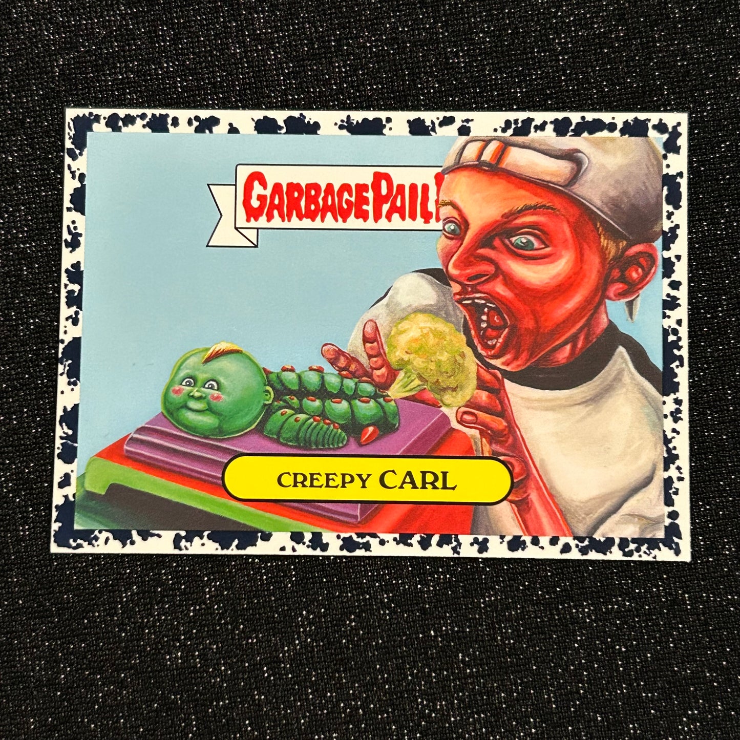2019 GARBAGE PAIL KIDS WE HATE THE 90's: CREEPY CARL 6a BLACK & BRUISED - NM