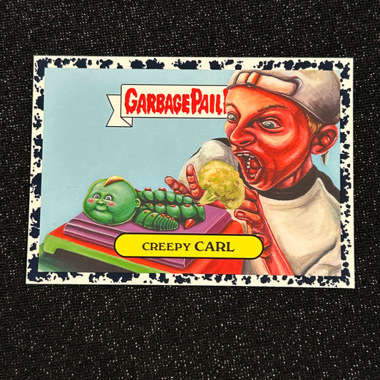 2019 GARBAGE PAIL KIDS WE HATE THE 90's: CREEPY CARL 6a BLACK & BRUISED - NM