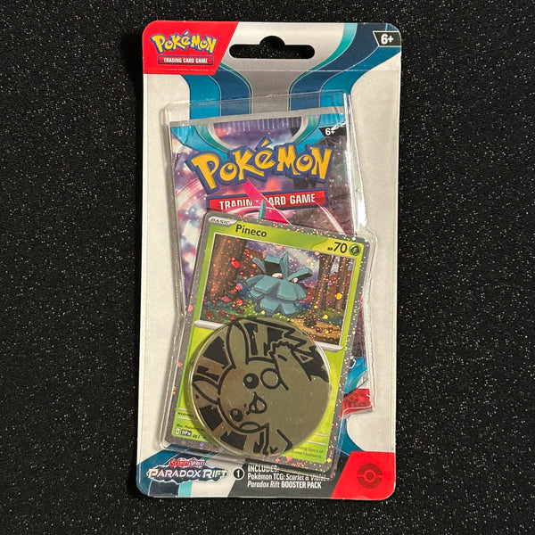 POKÉMON TCG PARADOX RIFT: SINGLE PACK BLISTER [Pineco]
