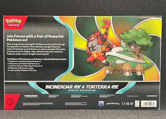 POKÉMON TCG INCINEROAR EX & TORTERRA EX: SPECIAL COLLECTION