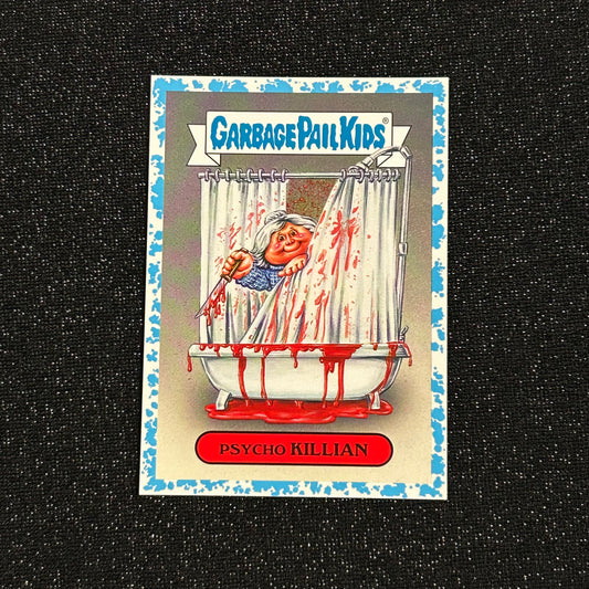 2019 GARBAGE PAIL KIDS REVENGE OF OH THE HORROR-IBLE: PSYCHO KILLIAN 11b SPIT BLUE 29/99 - NM