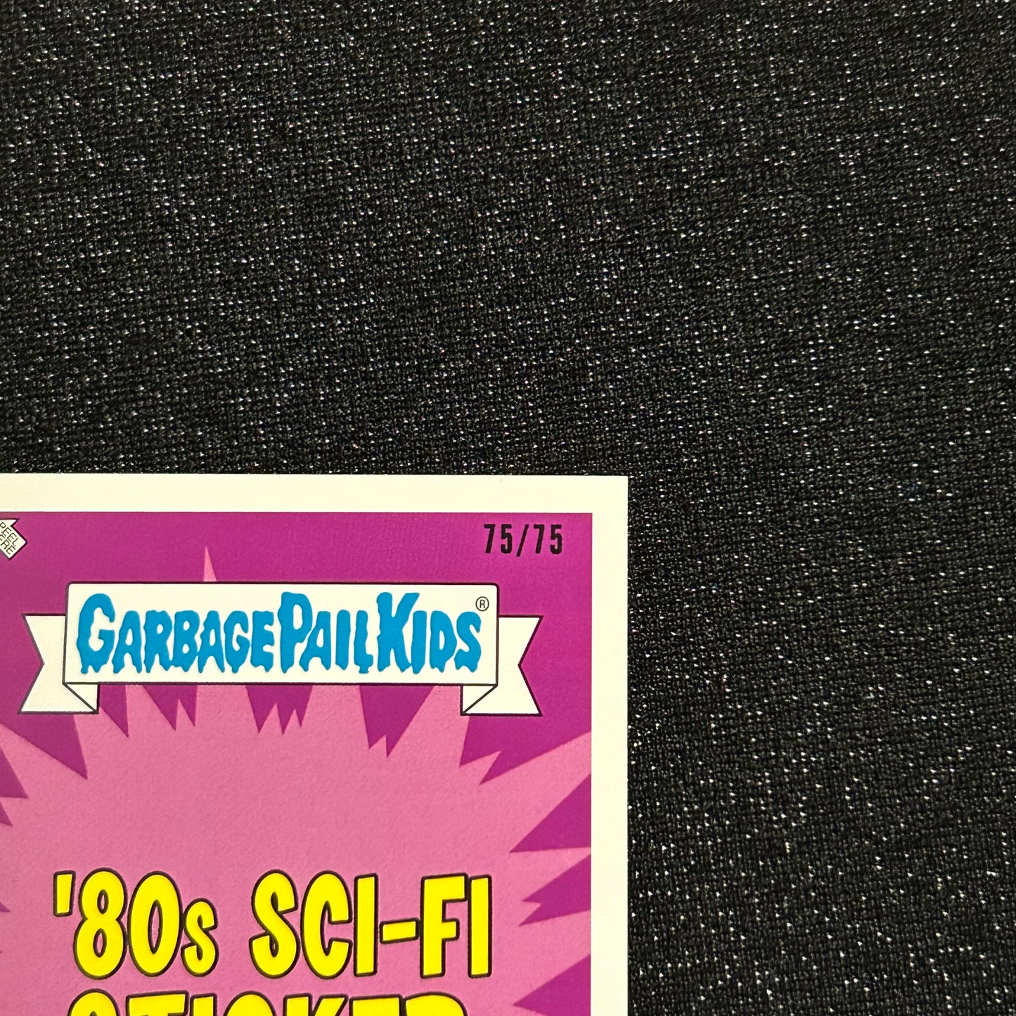 2018 GARBAGE PAIL KIDS OH THE HORROR-IBLE: MAC READY 9a BLOODY NOSE RED 75/75 (BOOKEND) - NM