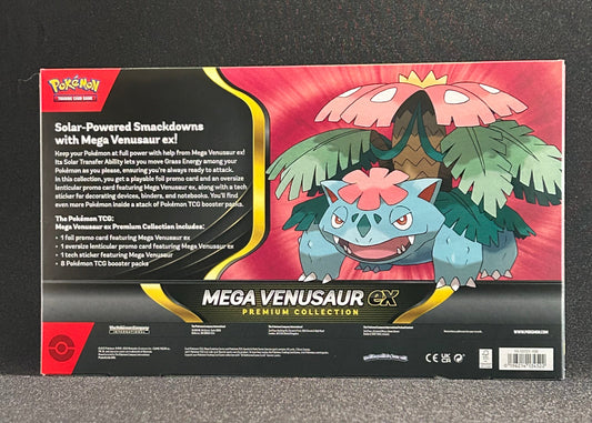 POKÉMON TCG: MEGA VENUSAUR EX PREMIUM COLLECTION 2025
