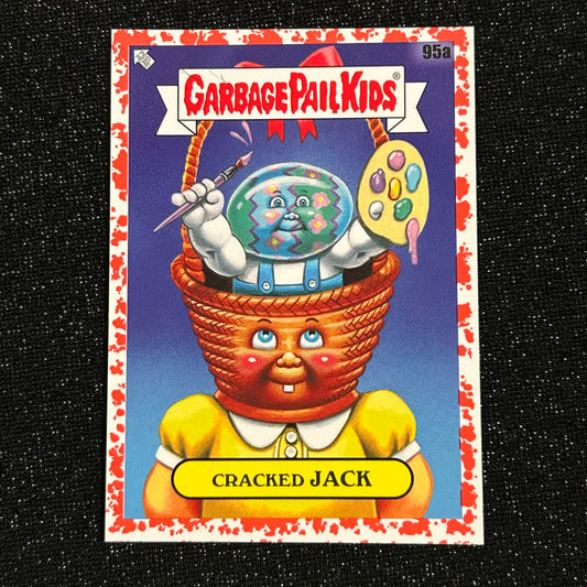 2020 GARBAGE PAIL KIDS 35TH ANNIVERSARY: CRACKED JACK 95a BLOODY NOSE RED 62/75 - NM